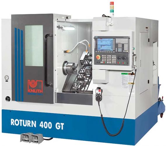 KNUTH MODEL "ROTURN 400 GT" CNC INCLINED BED LATHE