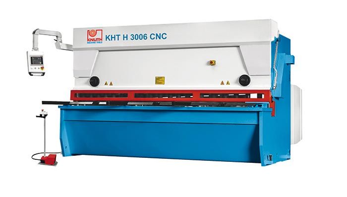 KNUTH MODEL "KHT H CNC" HYDRAULIC SHEAR