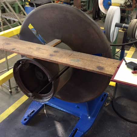 2,500 lb LITTELL No. 25 NON DRIVEN COIL PAYOFF (12950) 