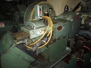 WATERBURY FARREL # 10 SIDE FEED HAND FEED FLAT DIE THREAD ROLLER