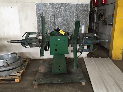 4,000 LBS.  AMERICAN STEEL LINE DOUBLE END UNCOILER