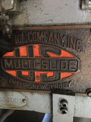US BAIRD # 11 MULTI SLIDE MACHINE