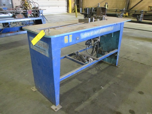 LUBOW # WBR-1 AIR WIRE BENDING PRESS