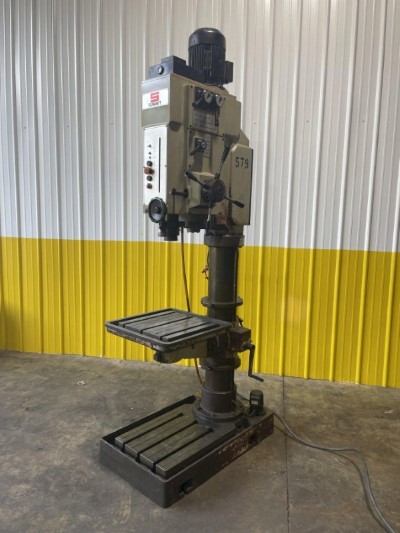 32" X 5MT SUMMIT # 3XHD SINGLE SPINDLE GEARED HEAD DRILL