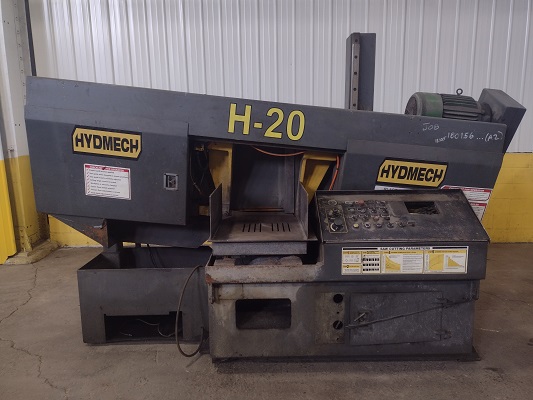 20" X 20" HYD-MECH # H-20AC AUTOMATIC HORIZONTAL BAND SAW