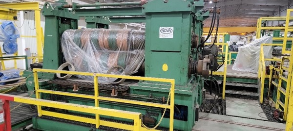 72" X 0.500" X 80,000 LBS NOVA LOOP INJECTOR HEAD SLITTING LINE