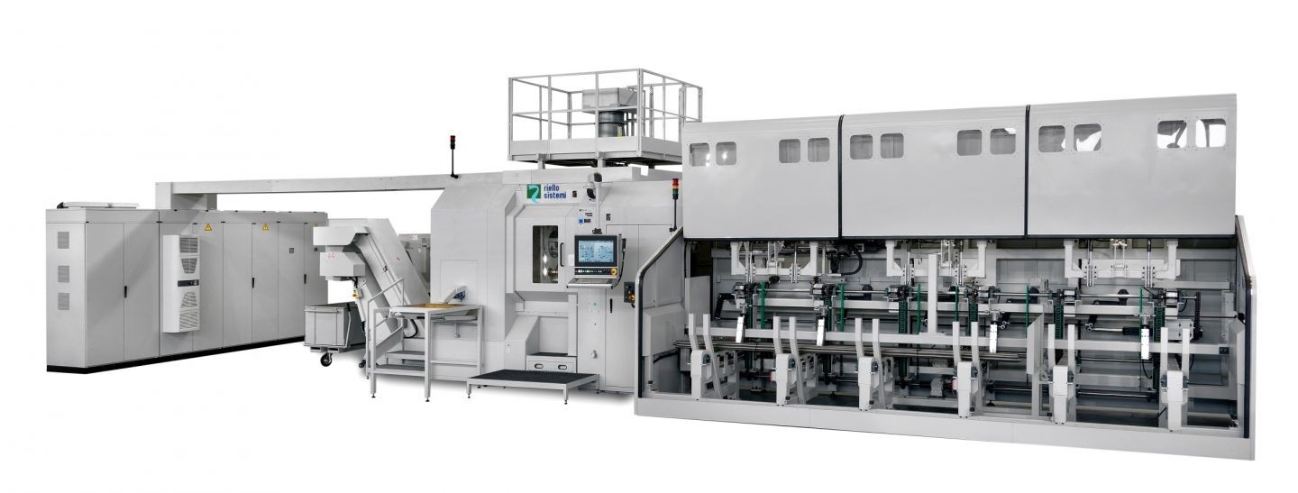 Riello Sistemi Trunnion Bar Transfer Machine