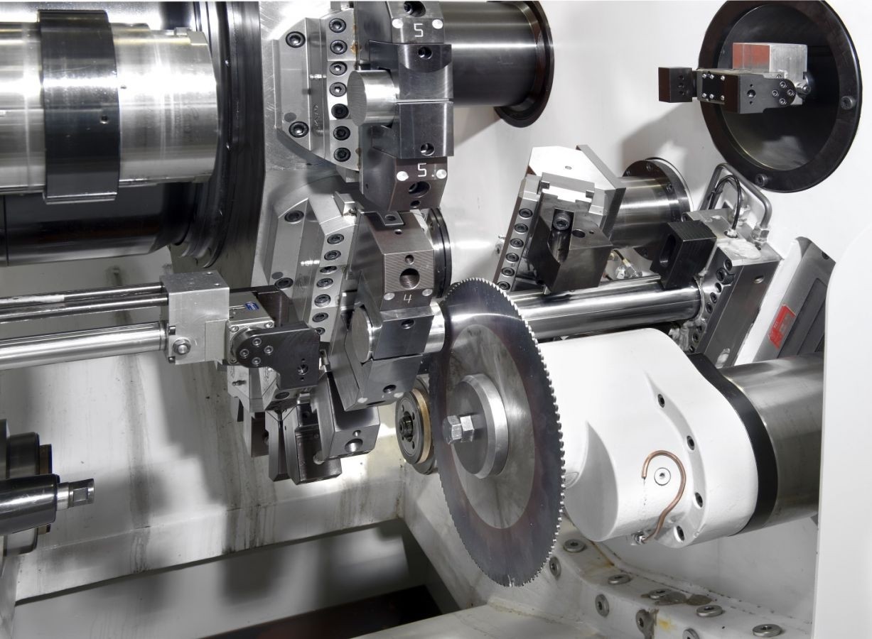 Riello Sistemi Trunnion Bar Transfer Machine