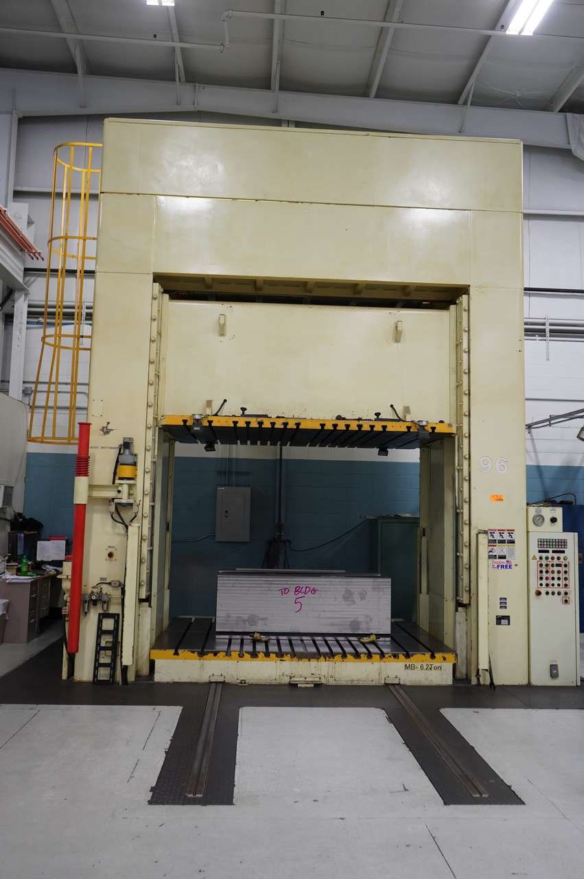 112 TON AMINO HYDRAULIC DOWN ACTING SPOTTING PRESS, MODEL DSP 100Y, 67