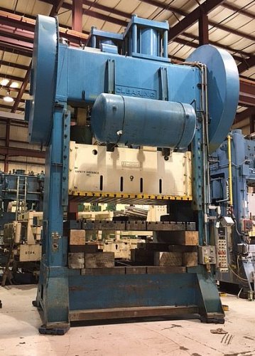 400 Ton Clearing S2-400-108-60 Straight Side Mechanical Metal Stamping Press: Die Try-out Press