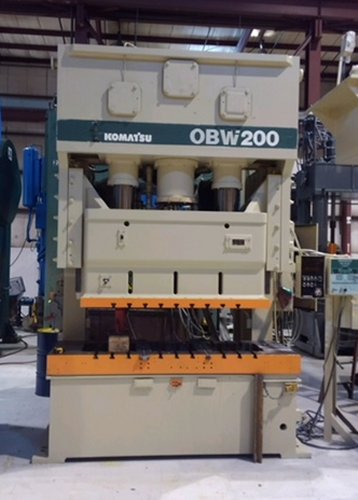 200 Ton Komatsu #OBW200-3, Double Crank Gap Press, New 1995