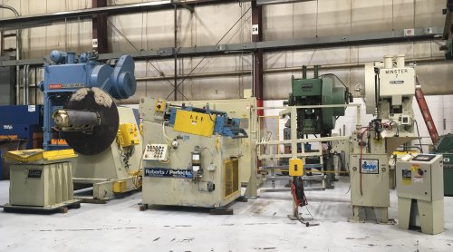15000 Lbs Colt & Perfecto, CWP Servo Feed Line