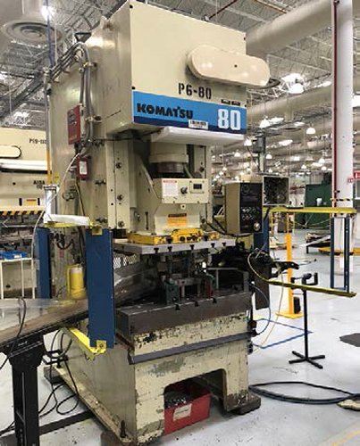 80 Ton KOMATSU OBS Press, New 1994 & 1999