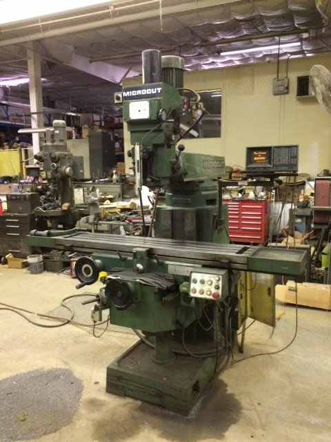 1 - PREOWNED WILLIS MICROCUT VERTICAL MILL, MODEL #: 5000VS, S/N: 881673, YEAR: 1992