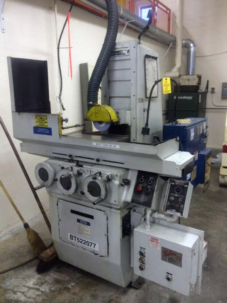 1 - PREOWNED BROWN & SHARPE SURFACE GRINDER, MODEL #: 818, S/N: 523-8186-8208
