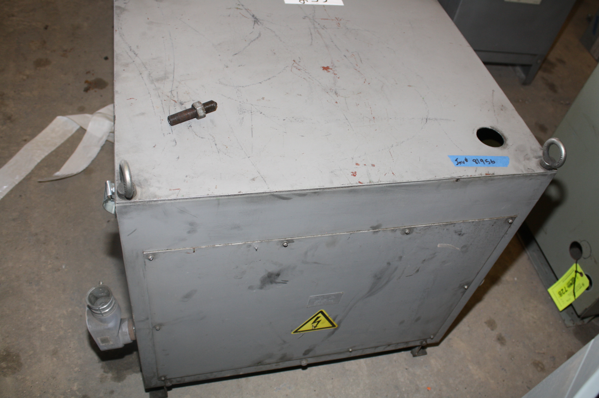 (1) PREOWNED OSAKI-GOMI 3PH TRANSFORMER, MODEL NT63-3