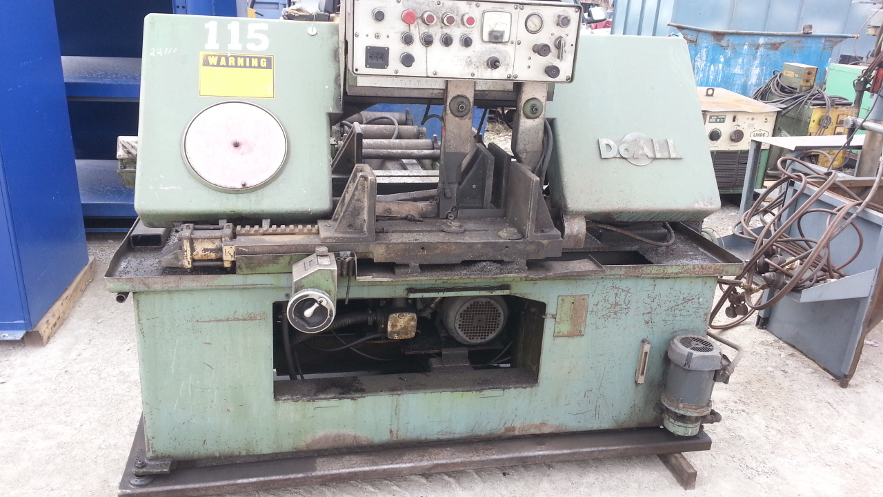 1 - PREOWNED DOALL AUTOMATIC HORIZONTAL BANDSAW, MODEL #: C-1216A, S/N: 373-79371, YEAR: 1979