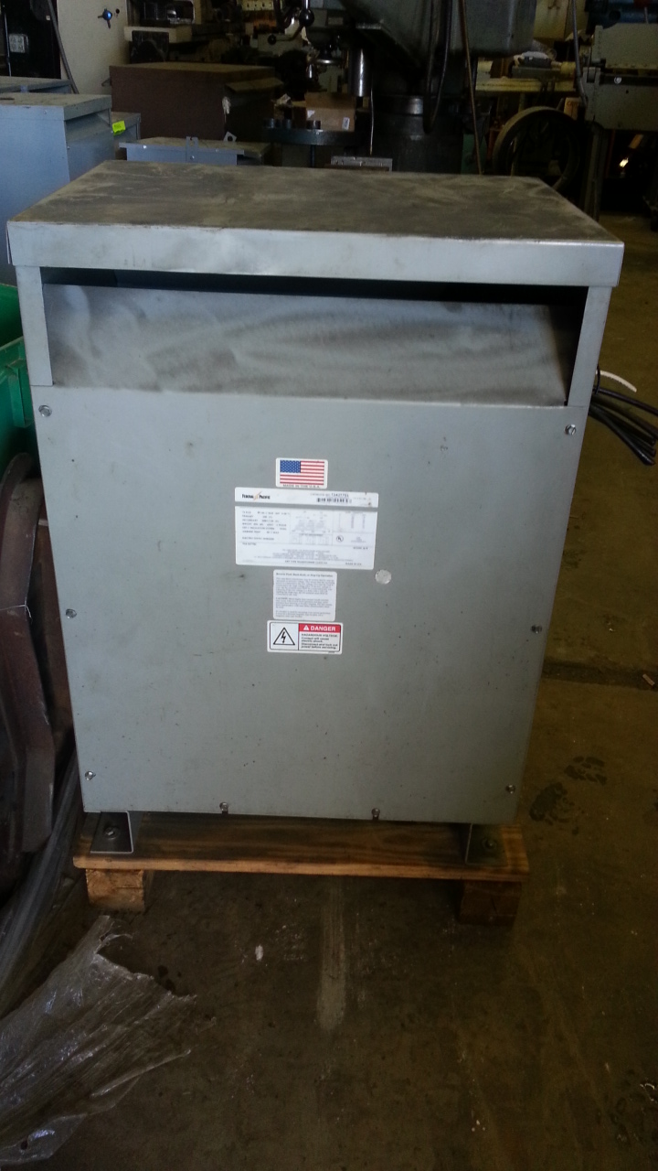 (1) PREOWNED FEDERAL PACIFIC TRANSFORMER 75 KVA PRIMARY 240 <br>(H) SECONDARY 208Y/120 (X)