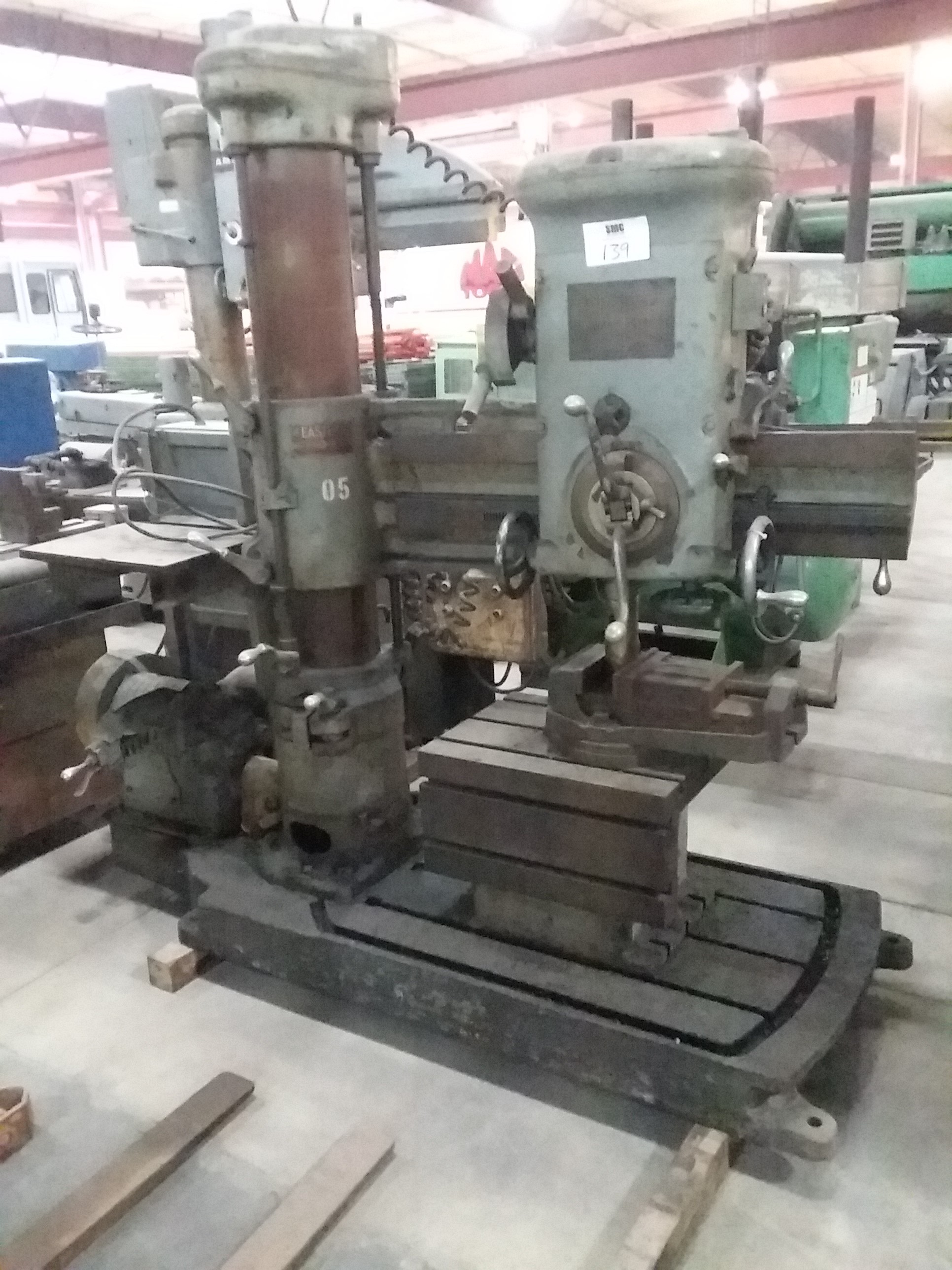 (1) PREOWNED EASTERN RADIAL ARM DRILL
