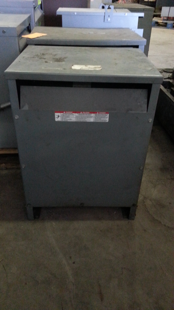 (1) PREOWNED SQUARE C 3PH TRANSFORMER, S/N 15T3H