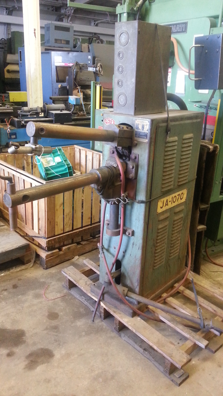1 - PREOWNED PEER SPOT WELDER, MODEL #: FR-450, S/N: 12012