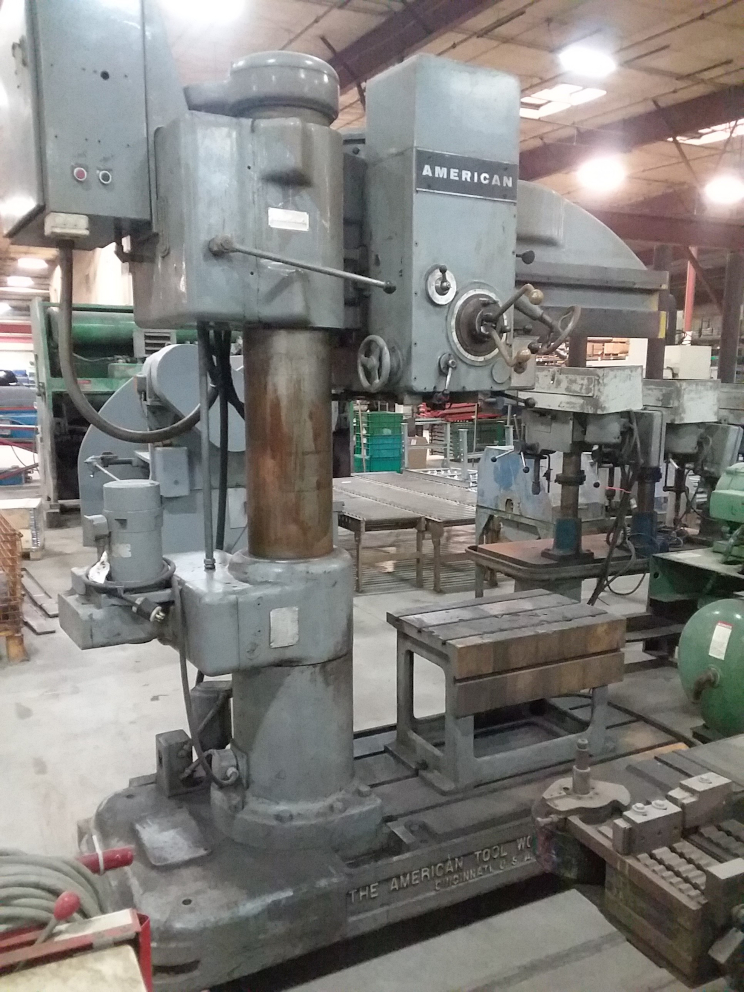 (1) PREOWNED AMERICAN TOOL WORKS RADIAL ARM DRILL