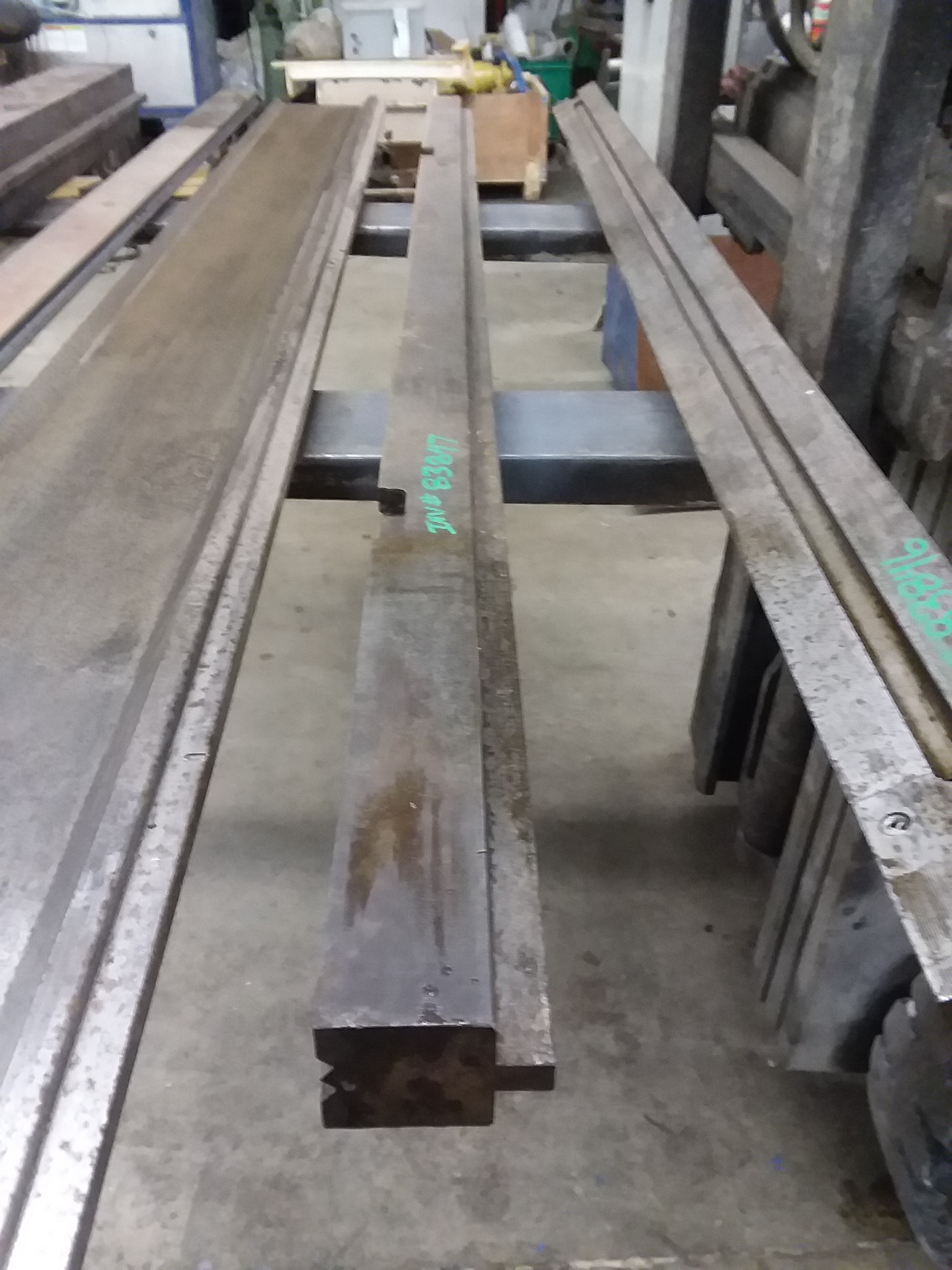 (1) PREOWNED CORRUGATION DIE, 1-7/8 in  WIDE X 72 in  LONG X 2 in  <br>HIGH