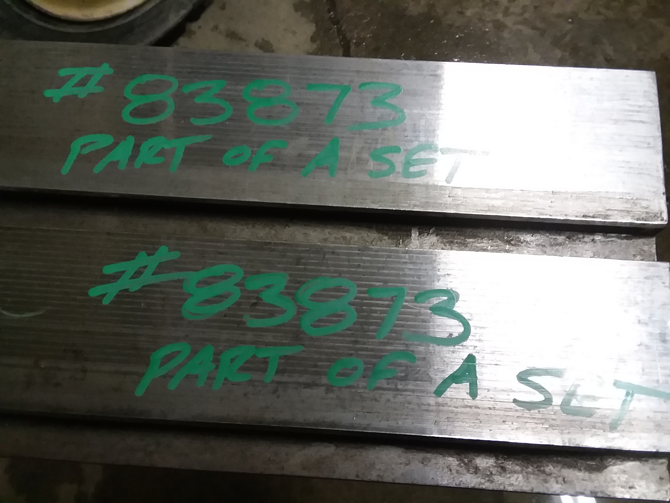 (2) PREOWNED OFFSET DIES, 1.25