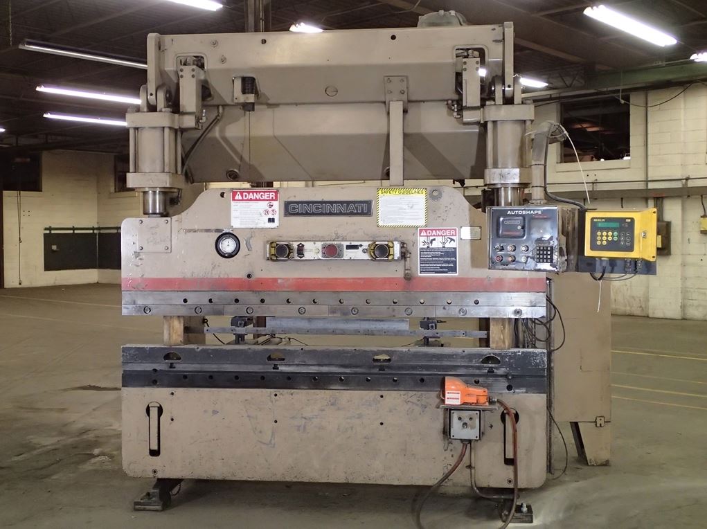 1 - PREOWNED CINCINNATI 90 TON X 6 ft AUTOSHAPE PRESS BRAKE, MODEL #: 90ASX6FT, S/N: 44314