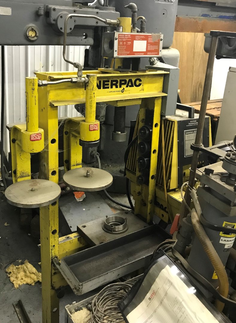 1 - PREOWNED ENERPAC PRESS, MODEL #: PER3042A, S/N: DE8 708