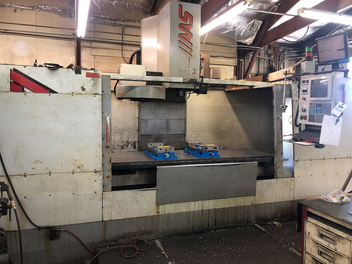 1 - PREOWNED HAAS VERTICAL MACHINING CENTER, MODEL #: VF-7, S/N: 10124, YEAR: 1997