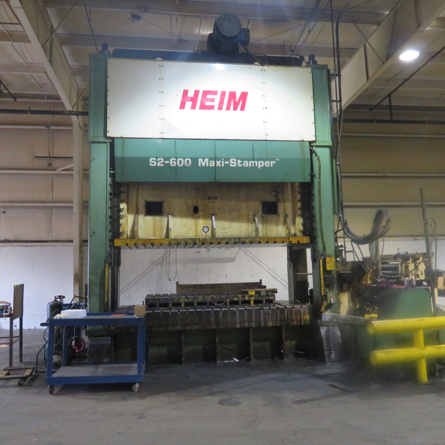 600 Ton Heim Maxi Stamper Press