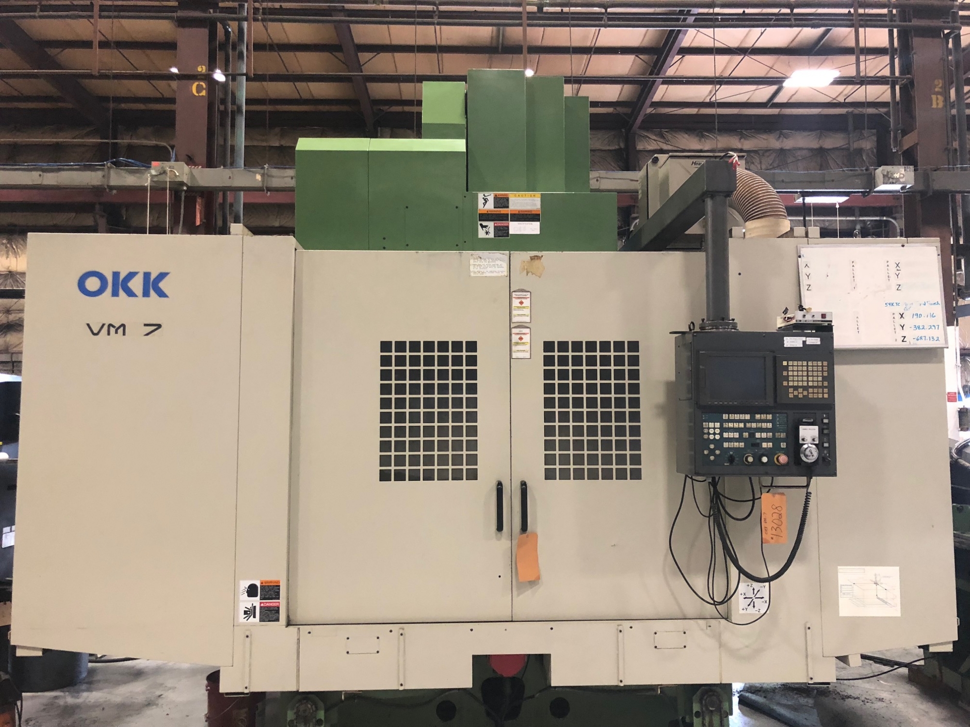 2000 OKK VM-7 w/Pallet Changer - Vertical Machining Center