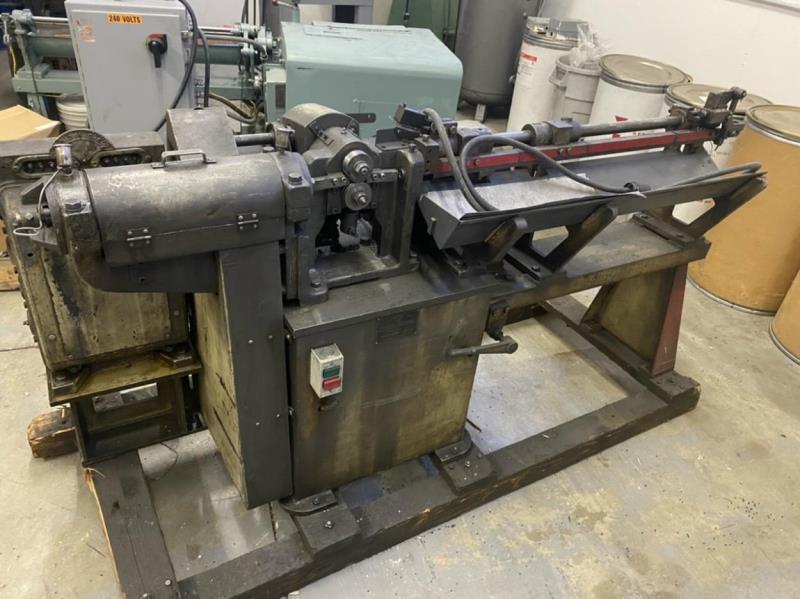 SHUSTER 1AV STRAIGHTENING & CUTTING MACHINE
