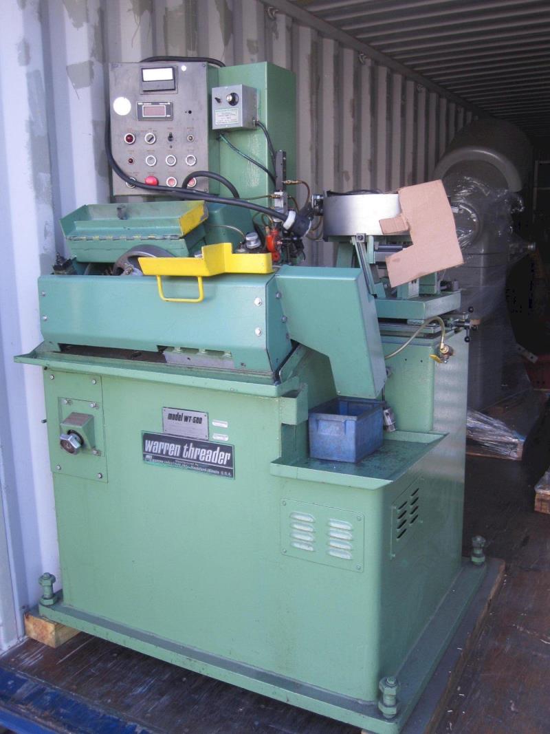 Warren WT-500 HIGH SPEED FLAT THREAD ROLLING MACHINE