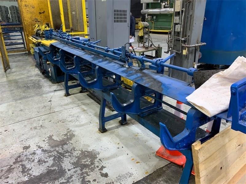 LEWIS 4FHA HIGH SPEED FLYING SHEAR STRAIGHTENING & CUTTING MACHINE