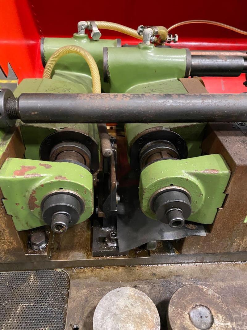 YIEH CHEN YC-20D TWO DIE HYDRAULIC CYLINDRICAL THREAD ROLLING MACHINE