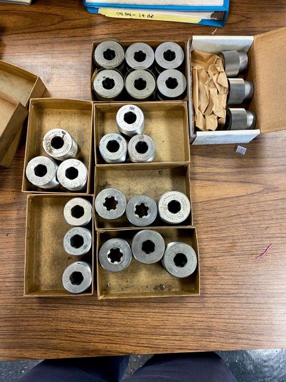 REED A23 THREE DIE CYLINDRICAL THREAD ROLLING MACHINE