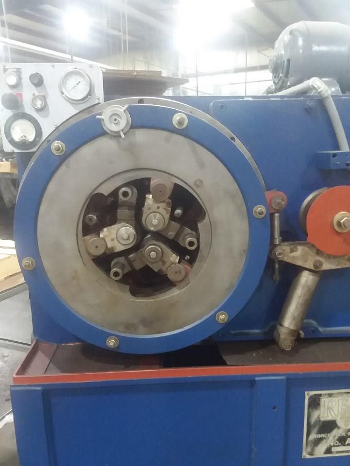 REED A23 THREE DIE CYLINDRICAL THREAD ROLLING MACHINE