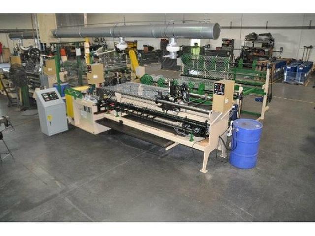 BERGANDI WWVR511 Flat top Welded Selvage Chain Link Weaving Machine