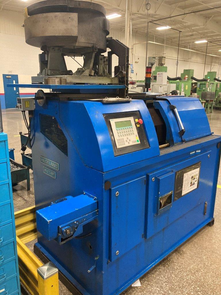 NUTAP UNT 12 SINGLE SPINDLE REVERSING TAPPING MACHINE