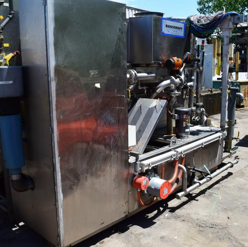 RANSOHOFF QS-9000 3-Stage Conveyor Type Parts Washer