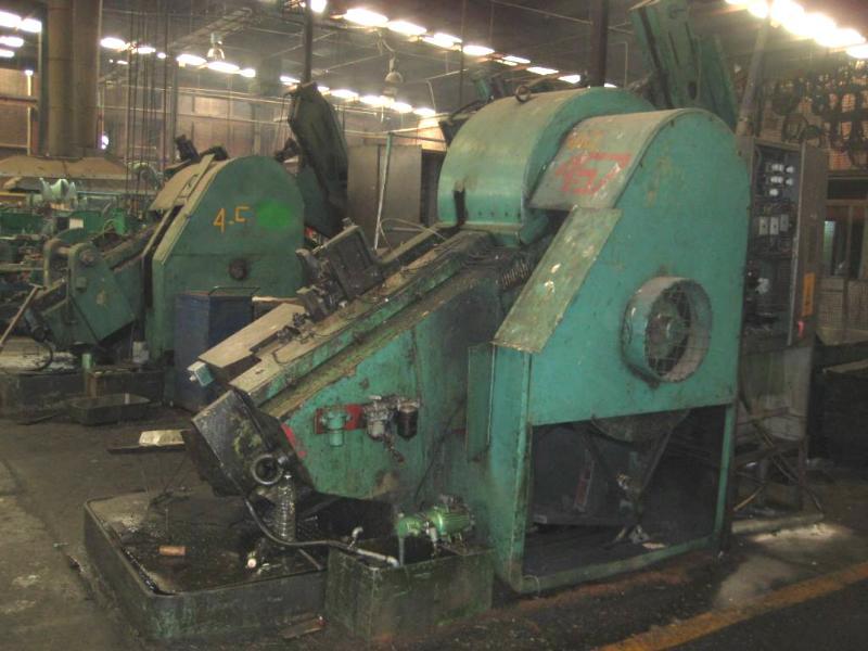 PELTZER & EHLERS NKW-K-24 FLAT DIE THREAD ROLLING & POINTING MACHINE