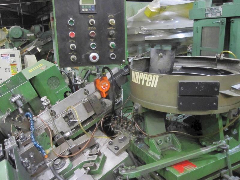 Warren WT-1500 HIGH SPEED FLAT THREAD ROLLING MACHINE