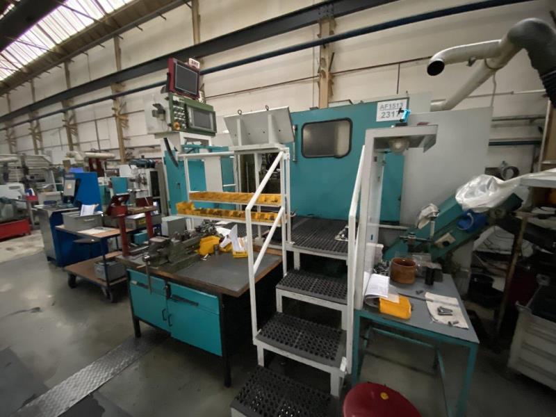 ASAHI OKUMA AF-1513-4 4 DIE PROGRESSIVE COLD HEADER