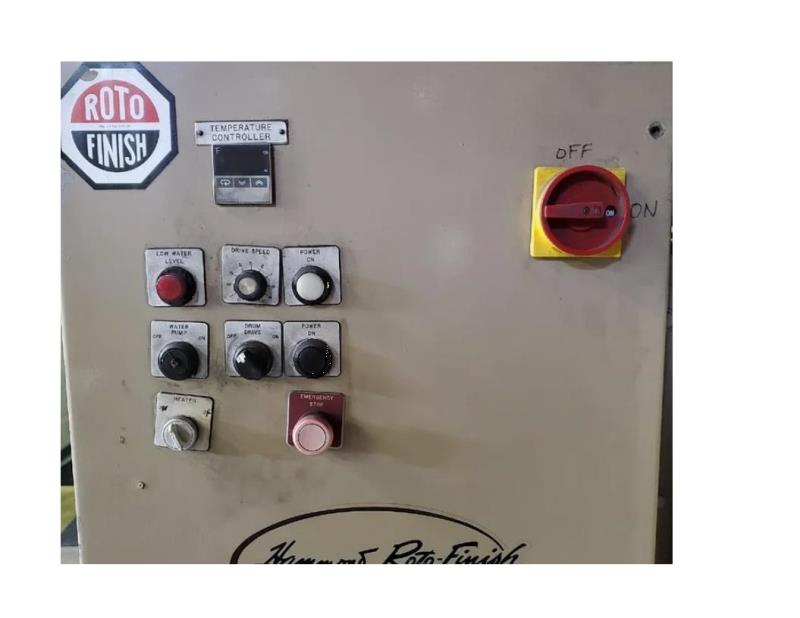 HAMMOND Roto-Finish #KR1010RD24 1-STAGE ROTARY DRUM TYPE PARTS WASHER