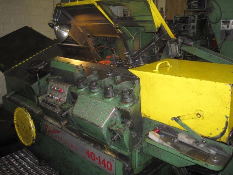 HARTFORD 40-140 FLAT DIE THREAD ROLLING MACHINE