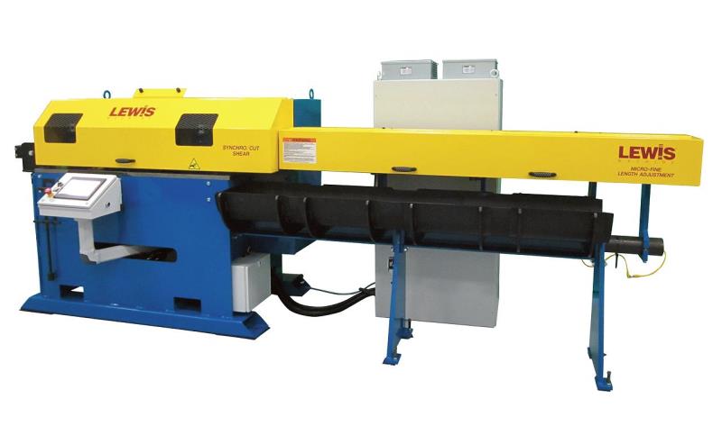 LEWIS Wire Straightening & Cutting Machines Lewis Stationary Cut Wire Straightening & Cutting Machines