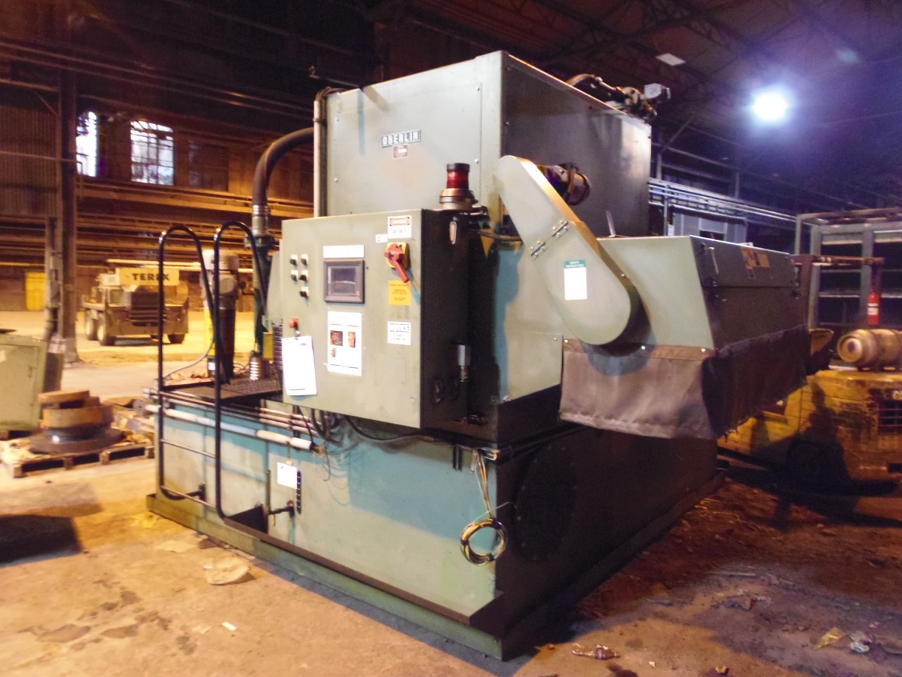 OBERLIN OPF-12, DIRTY/CLEAN TANKS, CHILLER SYSTEM, PANELVIEW CONTROL