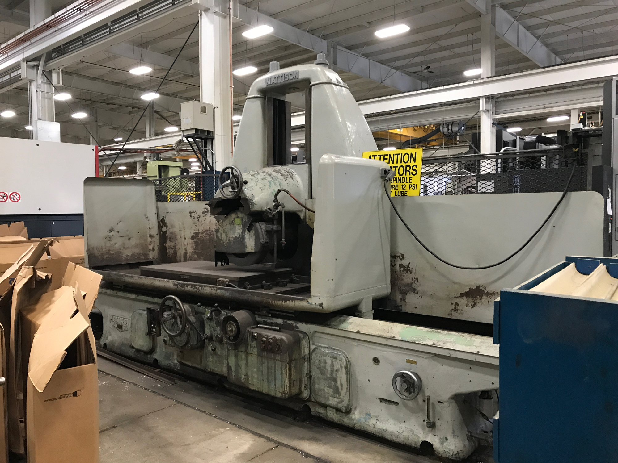 30" X 60" MATTISON SURFACE GRINDER